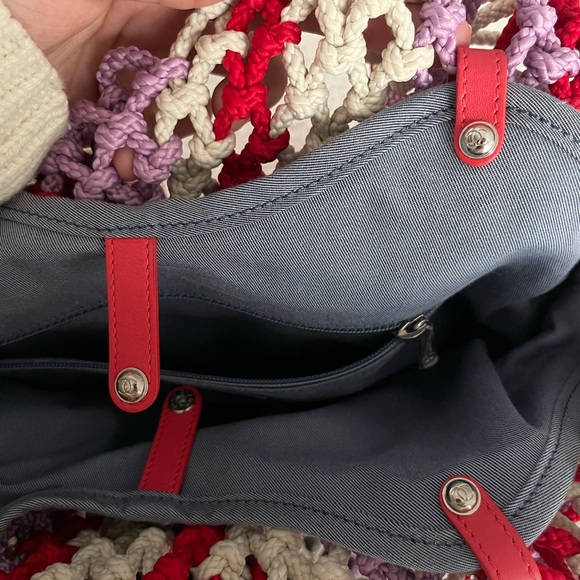 Chanel Crochet Shopping Tote with Mini Flap - Picture 7 of 16